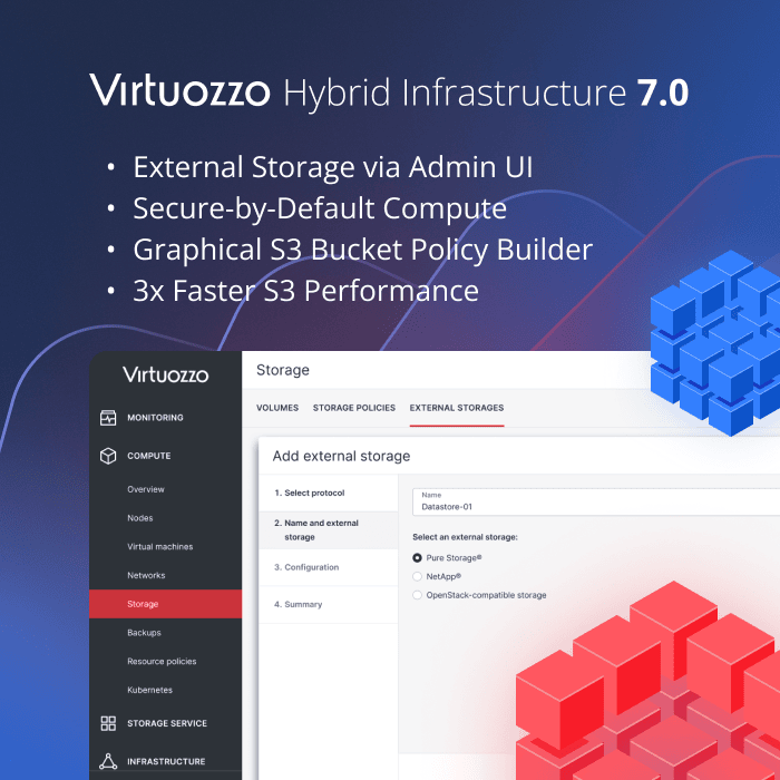 Virtuozzo Hybrid Infrastructure 7.0