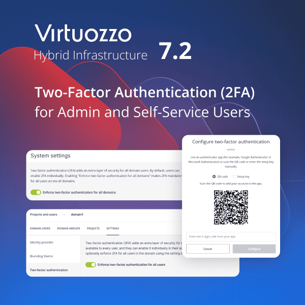 Virtuozzo Hybrid Infrastructure 7.2